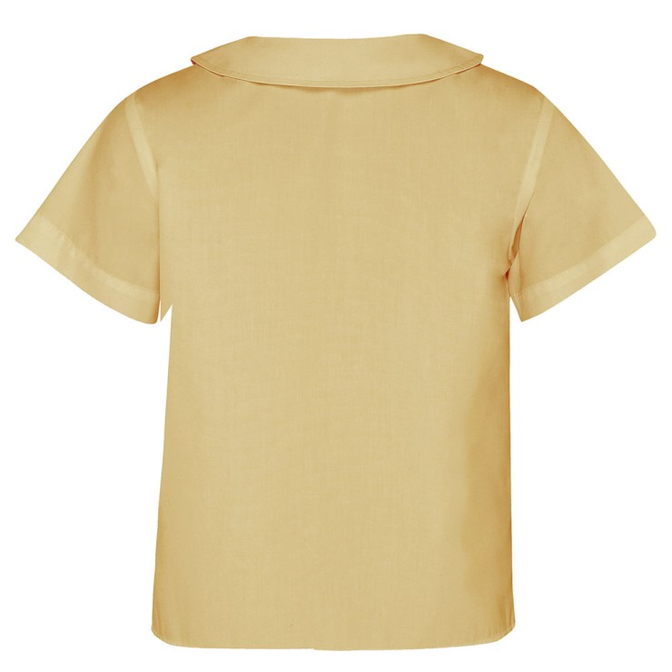 Short Sleeve, Non Iron Peter Pan Collar Eco-Blouse - Twin Pack (Made To Order)