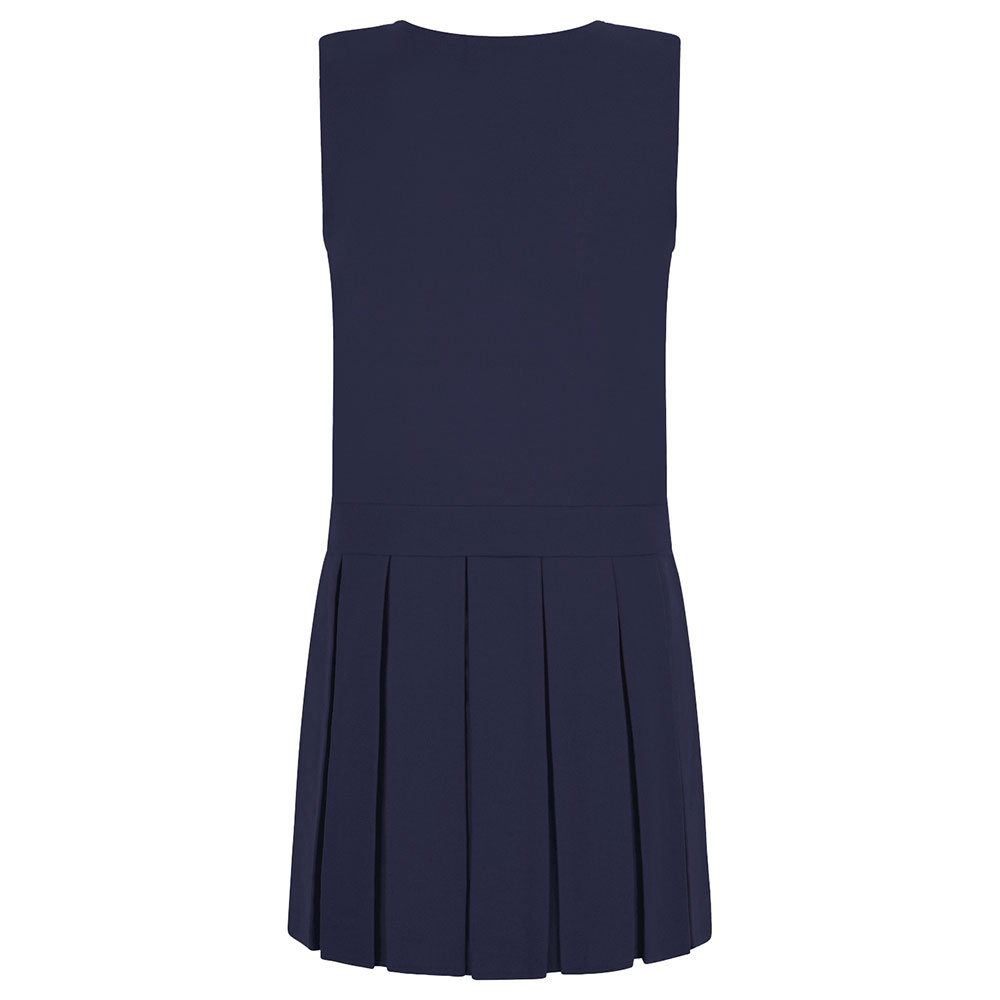Zip Front Pinafore (Grey, Navy & Black)
