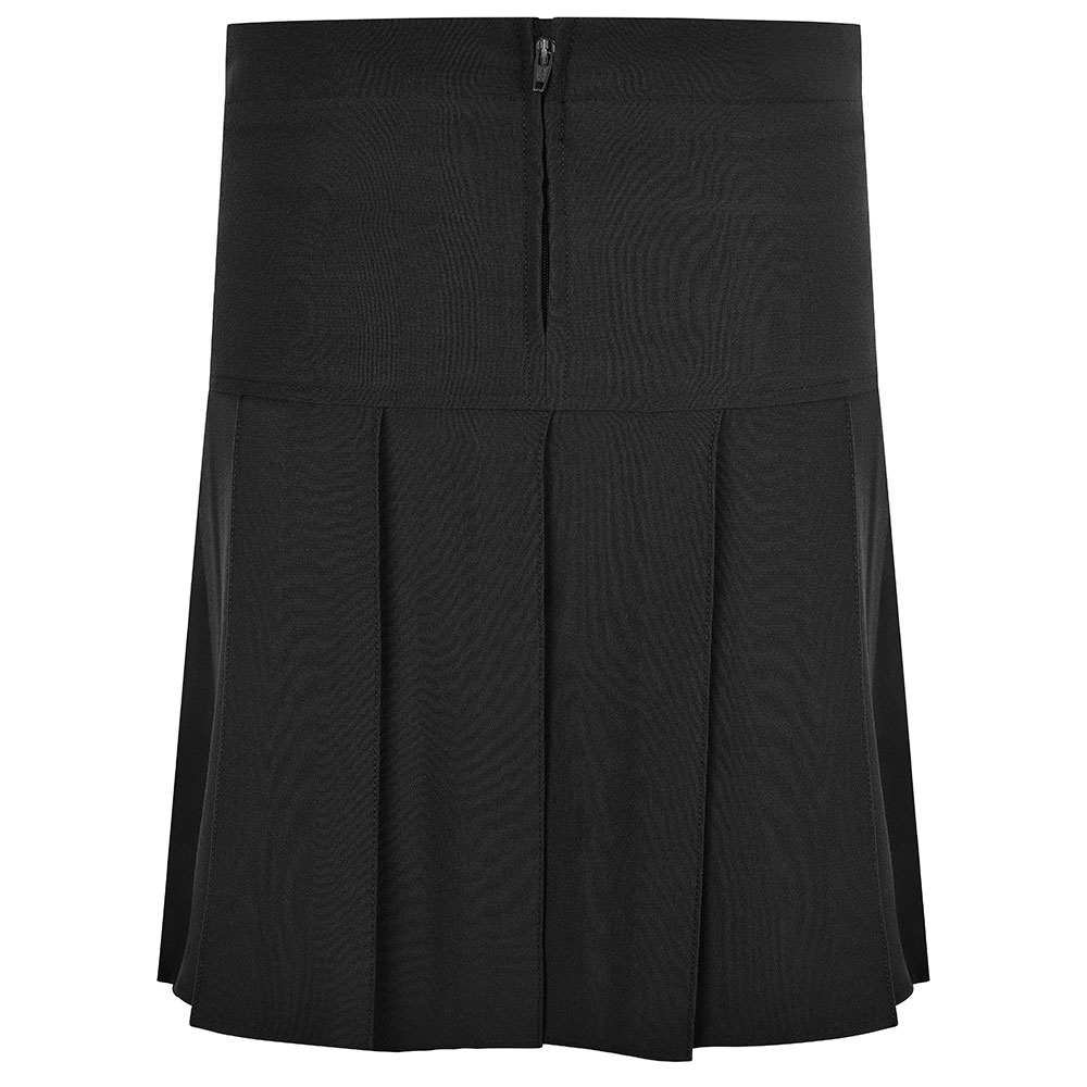 Stretch Pleated Skirt - Long Length