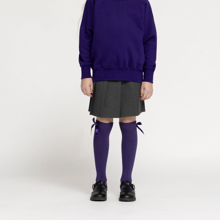 Knee High Socks With Bow