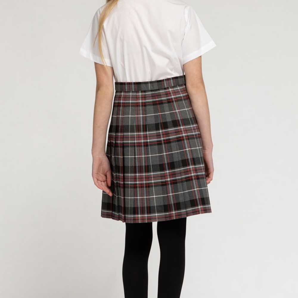 Tartan 4 Button Mock Kilt Eco-Skirt | Zeco
