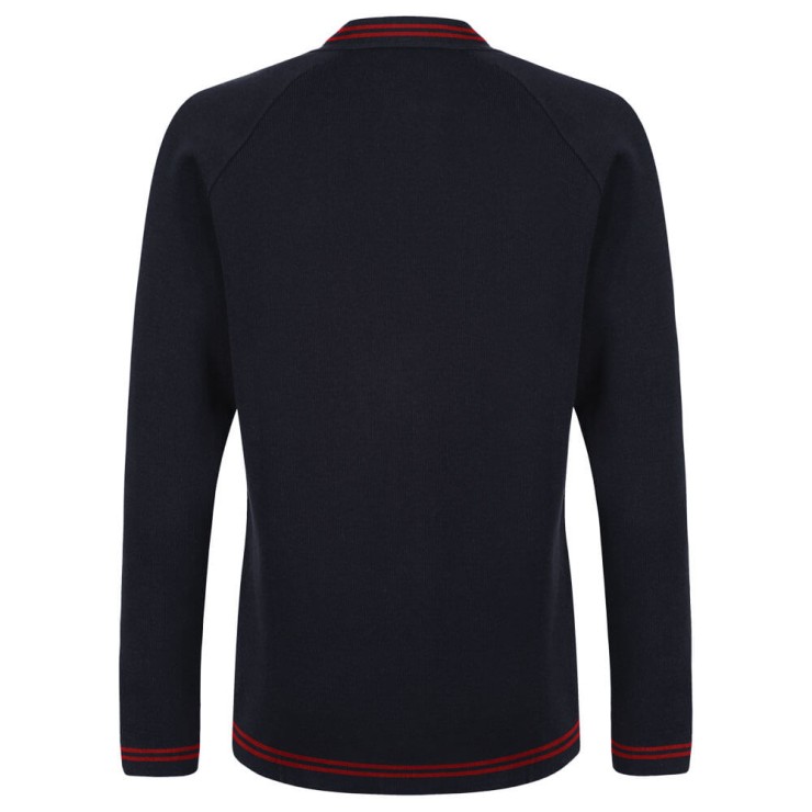 Striped Cotton Mix Knitted Cardigan (Made To Order)